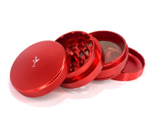 Load image into Gallery viewer, TumbleWeed® 4 Piece Herb Grinder- Red